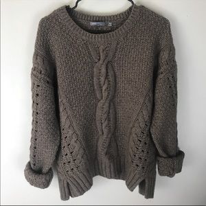 Vince Cable-knit Wool Sweater
